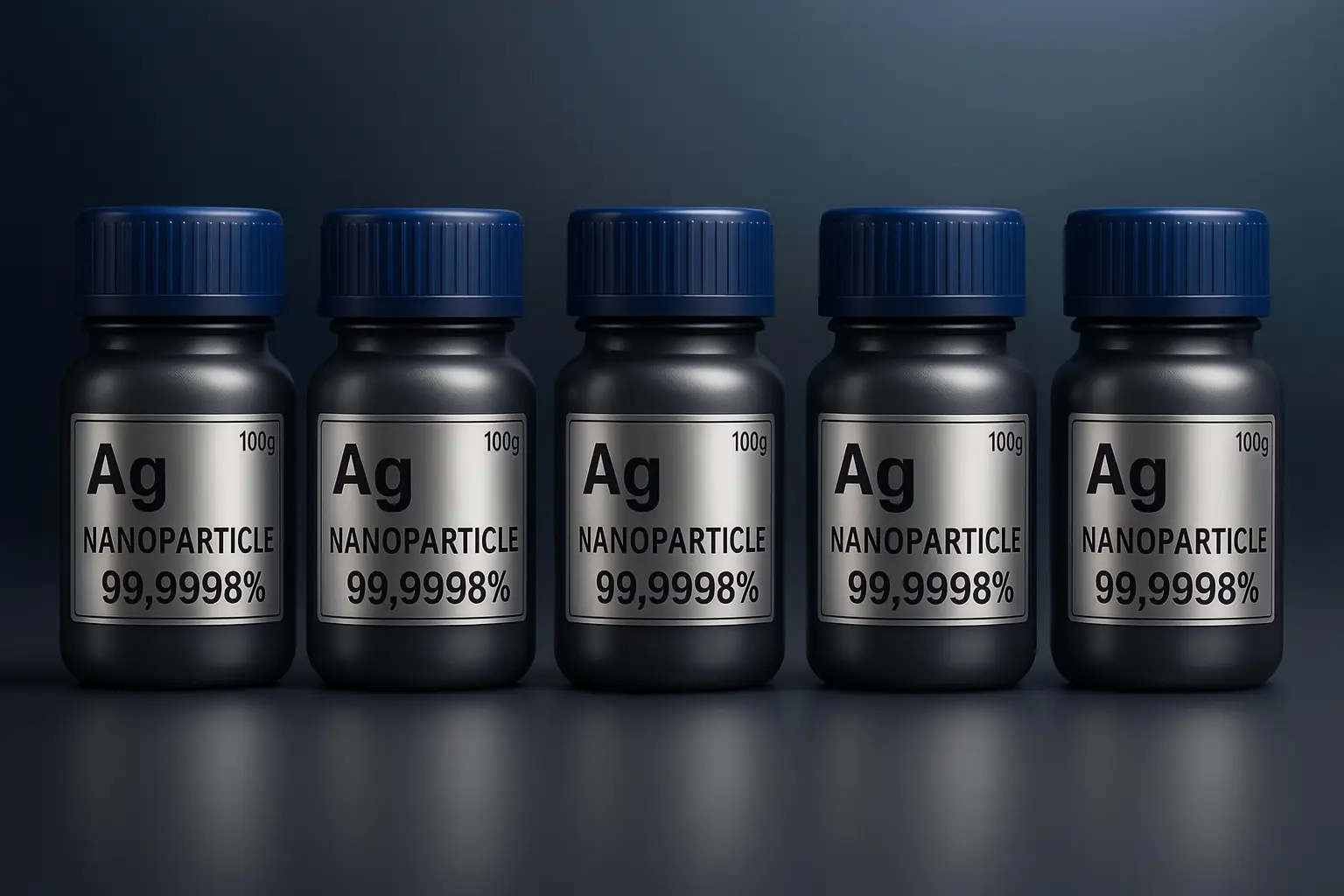 Nano Silver Flake - 5 Bottles