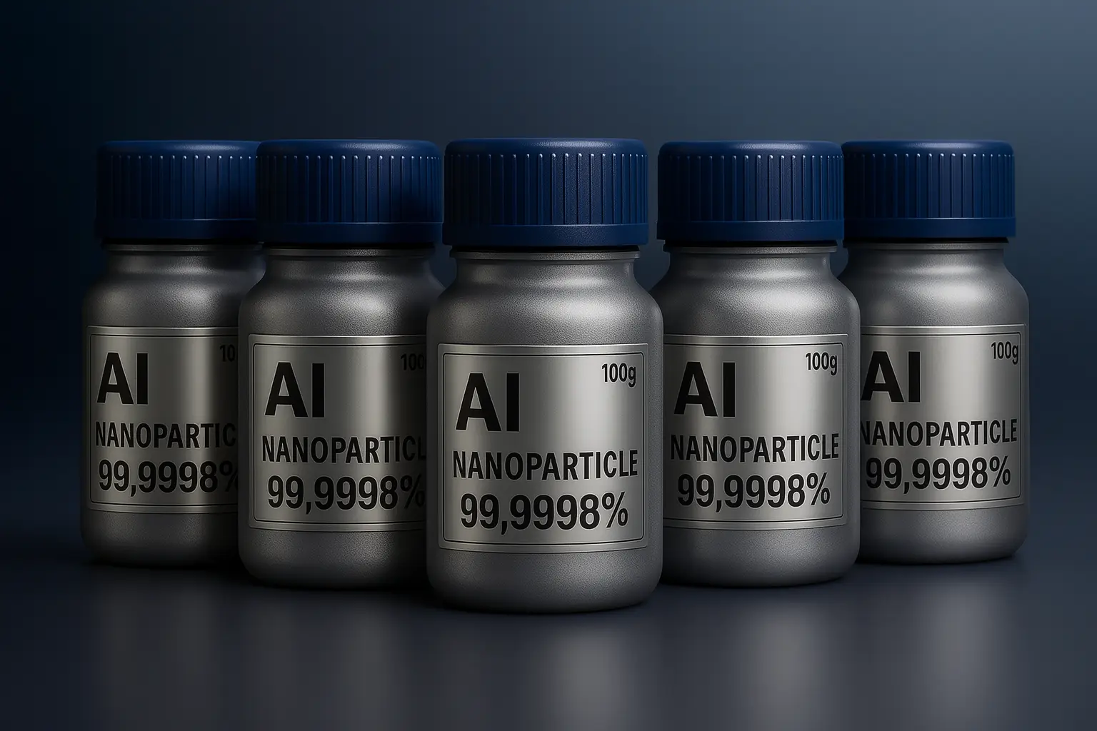 Nano Aluminum Flake - 5 Bottles