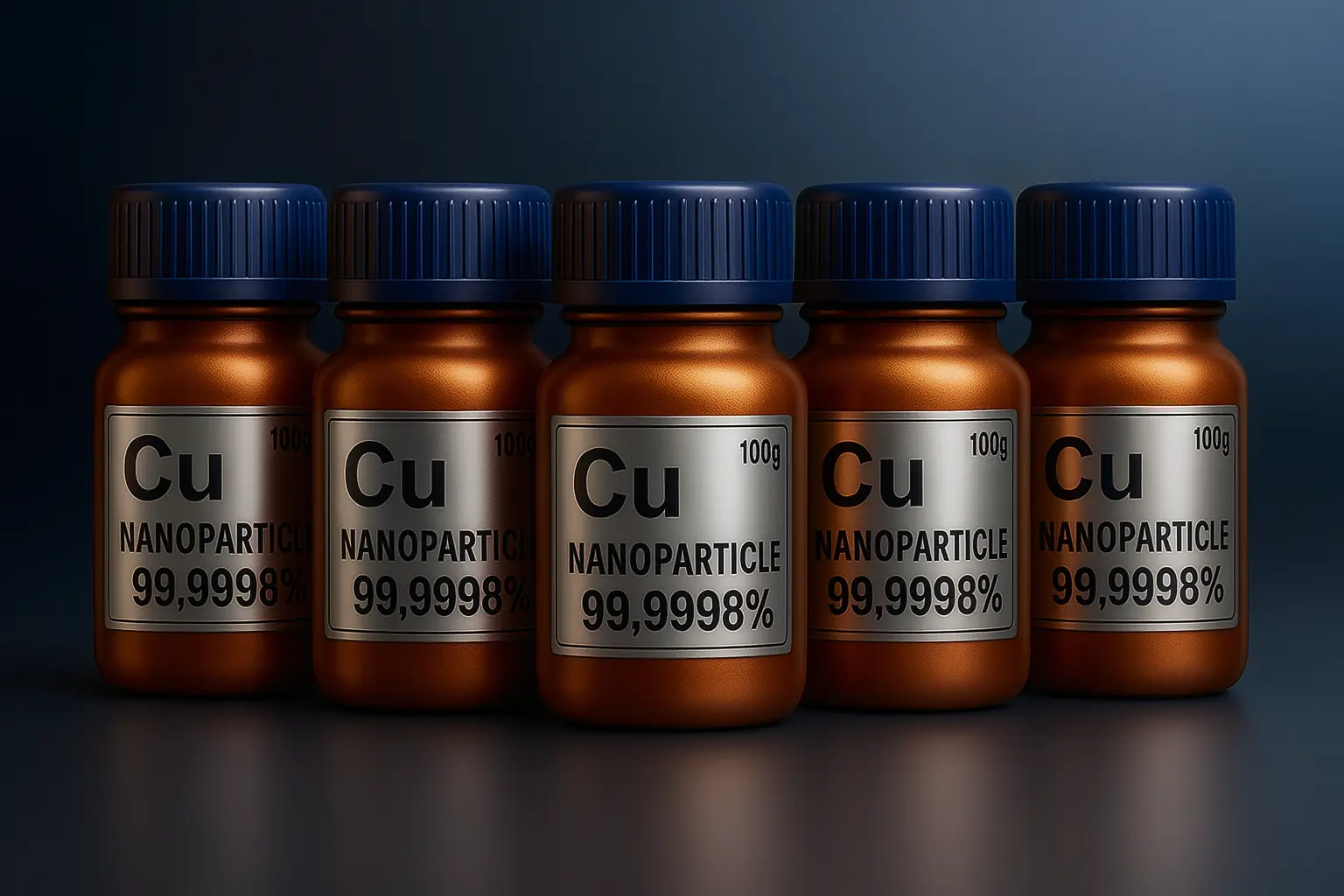 Nano Copper Flake - 5 Bottles